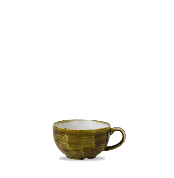 Plume Olive Cappuccino Cup
